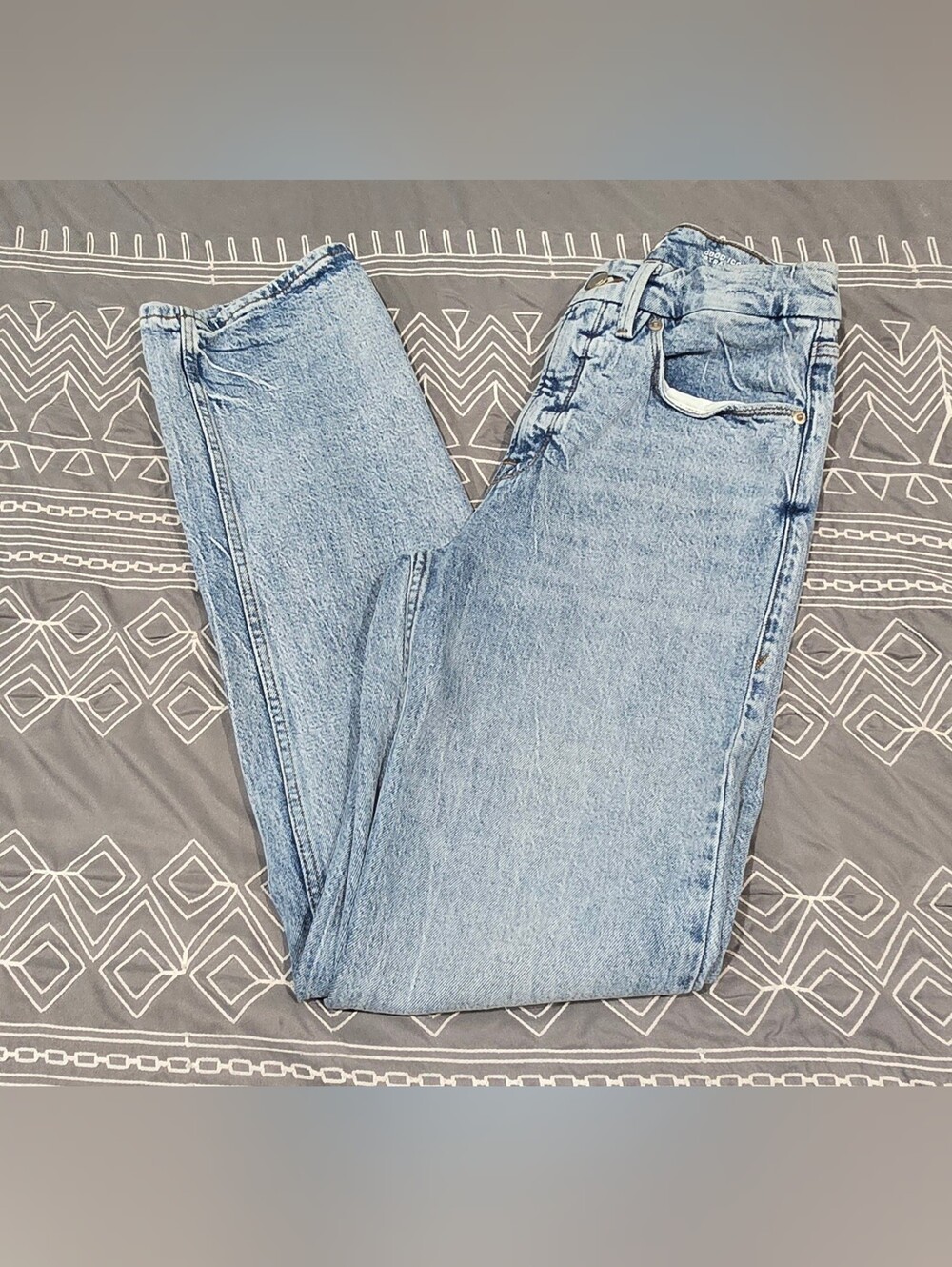 Good American Good Icon Straight Leg Jeans Size 6/28